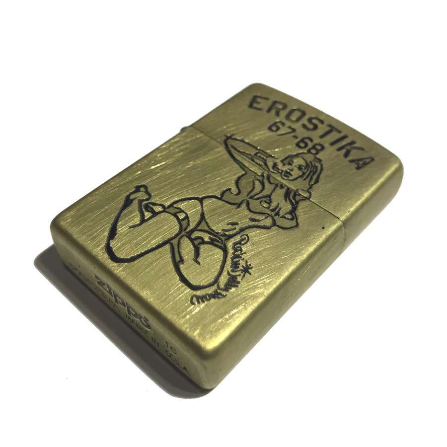 Рисунок на zippo