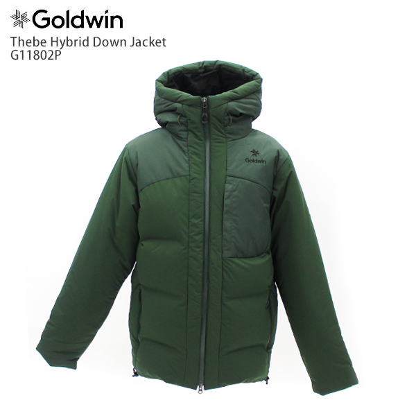 goldwin terra hybrid down jacket