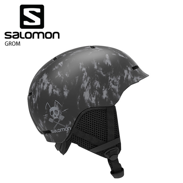 Salomon Kids Grom Snowsports Helmet Black 