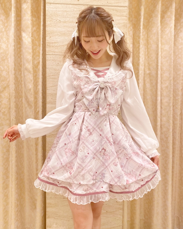 限定SALE本物保証】 LIZ LISA Sewing Bear柄ワンピース 5niry