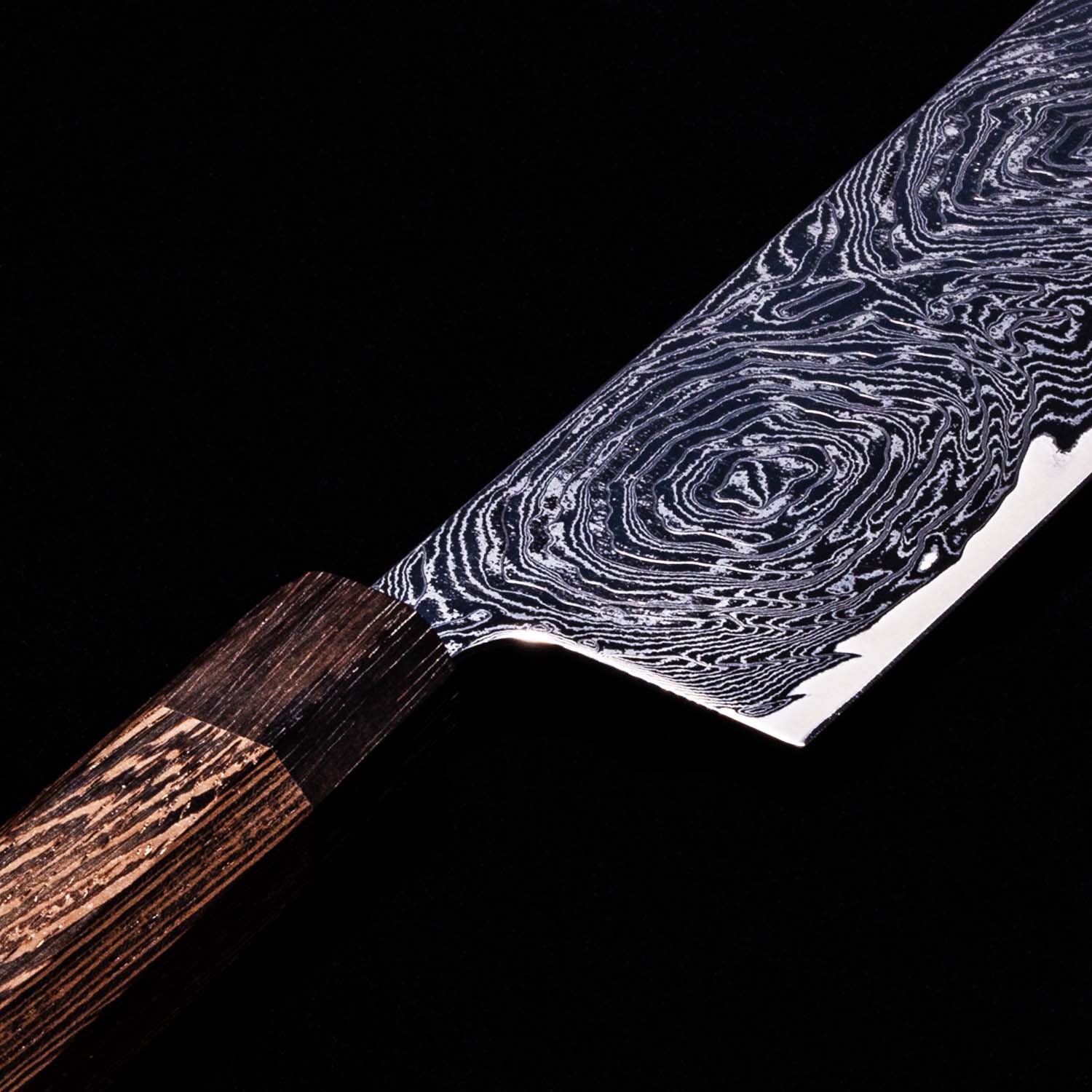 KAMATA Hakensha Vortex wave Damascus Nakiri